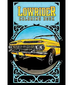 Lowrider Adult Coloring Book