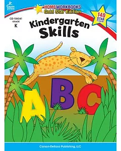Kindergarten Skills: Home Workbooks Gold Star Edition