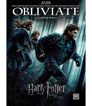 Obliviate from Harry Potter and the Deathly Hallows, Part 1: Sheet