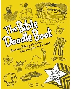 The Bible Doodle Book: Amazing Bible Pictures You Can Complete and Create!