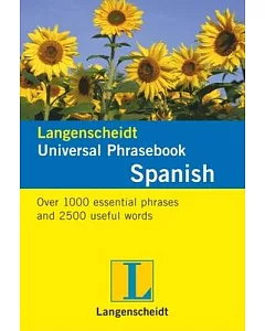 langenscheidt Universal-Phrasebook Spanish