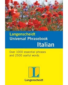 langenscheidt Universal-Phrasebook Italian