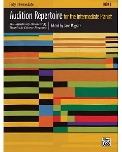 Audition Repertoire for the Intermediate Pianist