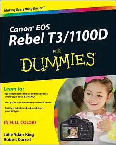 Canon EOS Rebel T3 / 1100D For Dummies