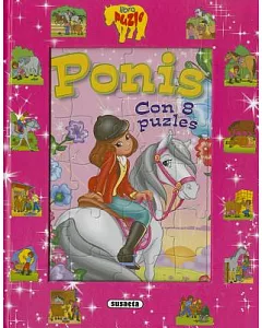 Ponis / Ponies: Con 8 Puzles / With 8 Puzzles