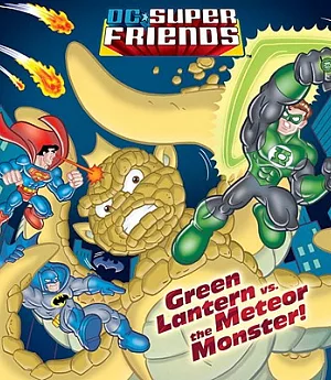Green Lantern Vs. the Meteor Monster!