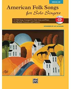 American Folk Songs for Solo Singers: Low Voice