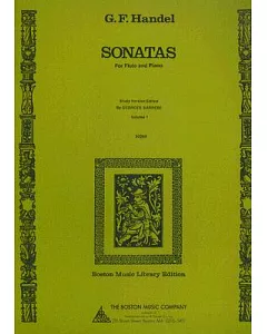 Sonatas for Flute and Piano: Study Version