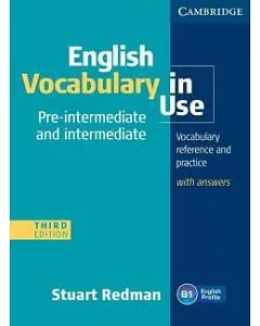 English Vocabulary in Use: Pre-Intermediate and Intermediate, with Answers