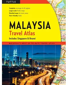 Tuttle Maylaysia Travel Atlas