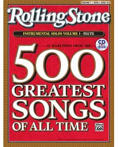 Rolling Stone Magazine’s 500 Greatest Songs of All Time: Instrumental Solos: Flute