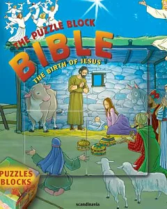 The Puzzle Block Bible: The Birth of Jesus