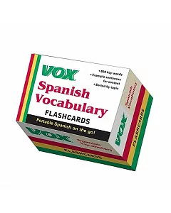 vox Spanish Vocabulary Flashcards