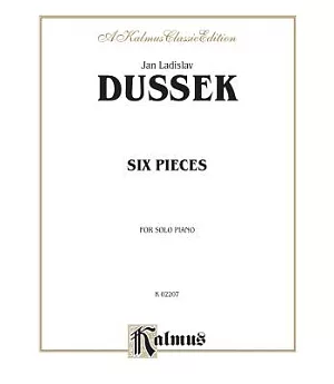 Six Pieces: For Solo Piano