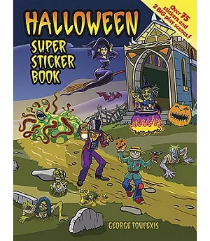 Halloween Super Sticker Book