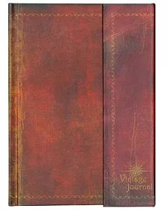 Vintage Journal, Red