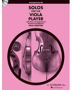 Solos for the Viola Player: With Piano Accompaniment