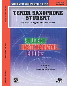 Tenor Saxophone Student, Level II: Intermediate