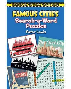 Famous Cities Search-A-Word Puzzles