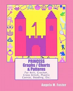 Princess Graphs / Charts & Patterns: For Knit, Crochet, Cross Stitch, Plastic Canvas, Beading, Etc.