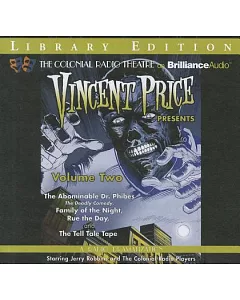 Vincent Price Presents: The Abominable Dr. Phibes/The Deadly Comedy/Family Of The Night/Rue the Day/The Tell Tale Tape, Library