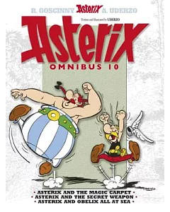 Asterix Omnibus 28, 29 & 30: Asterix and the Magic Carpet, Asterix and the Secret Weapon, Asterix and Obelix All at Sea