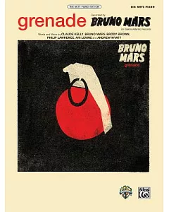 Grenade: Big Note Piano Edition