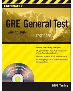 CliffsNotes GRE General Test: A BTPS Testing Project