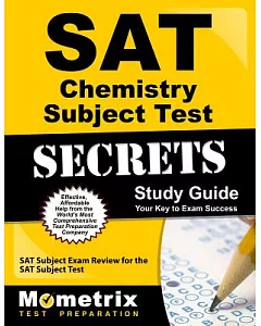 sat Chemistry subject Test secrets Study Guide: sat subject exam Review for the sat subject Test