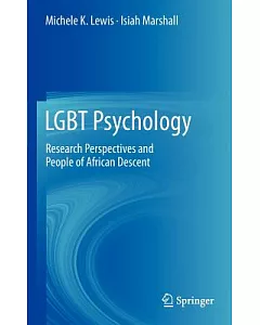 LGBT Psychology: Research Perspectives and People of African Descent