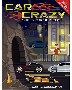 Car Crazy Super Sticker Book
