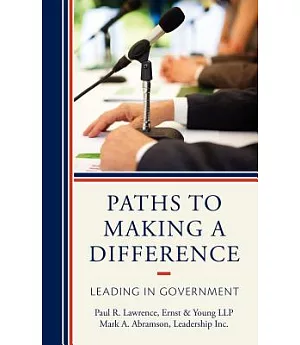 Paths to Making a Difference: Leading in Government