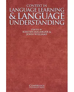 Context in Language Learning and Language Understanding