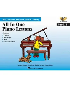 All-in-One Piano Lessons: Book B