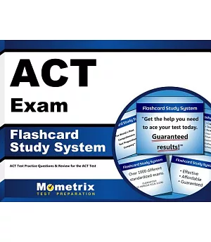 Act Exam Flashcard Study System: Act Test Practice Questions & Review for the Act Test