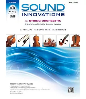 Sound Innovations for String Orchestra for Viola, Book 1: A Revolutionary Method for Beginning Musicians