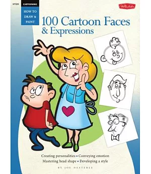 100 Cartoon Faces & Expressions