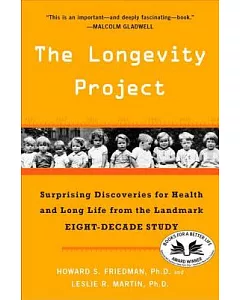 The Longevity Project: Surprising Discoveries for Health and Long Life from the Landmark Eight-Decade Study