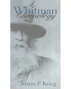 A Whitman Chronology