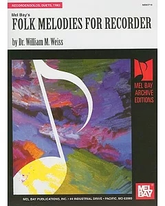 Folk Melodies for Recorder