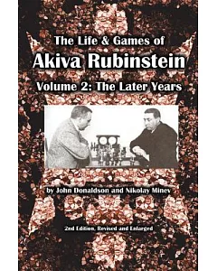 The Life & Games of Akiva Rubinstein: The Later Years