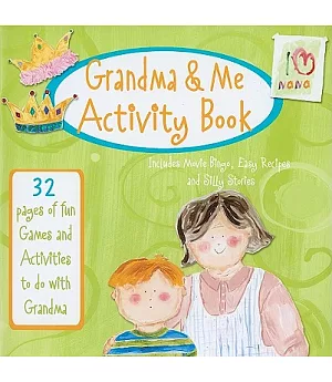 Grandma & Me Activity Book: 32 Pages of Fun Games and Activities to Do With Grandma