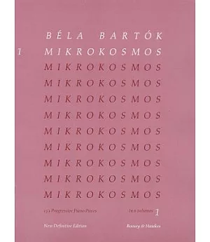 Mikrokosmos: 153 Progressive Piano Pieces, Nos. 122-139: New Definitive Edition: Pink
