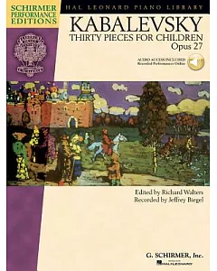 Kabalevsky 30 Pieces for Children, Opus 27