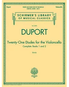 Twenty-One Etudes for the Violoncello: Complete Books 1 and 2
