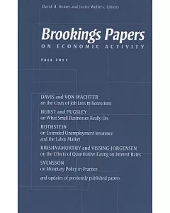 Brookings Papers on Economic Activity 2011: Fall