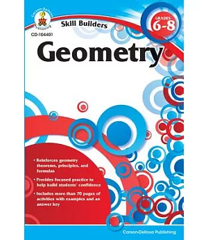 Skill Builders Geometry Grades 6-8