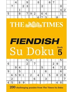 The times Fiendish Su Doku Book 5