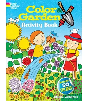 Color & Garden Activity Book