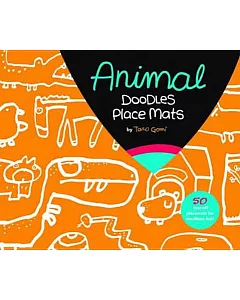 Animal Doodles Place Mats